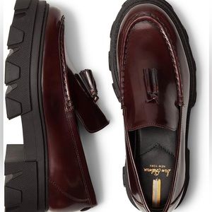 Sam Edelman maroon platform loafers worn ONCE❤️